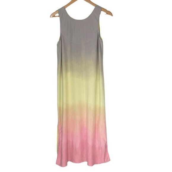 Simply Vera by Vera Wang Gradient Pastel Maxi Dress with Pockets - Picture 2 of 7